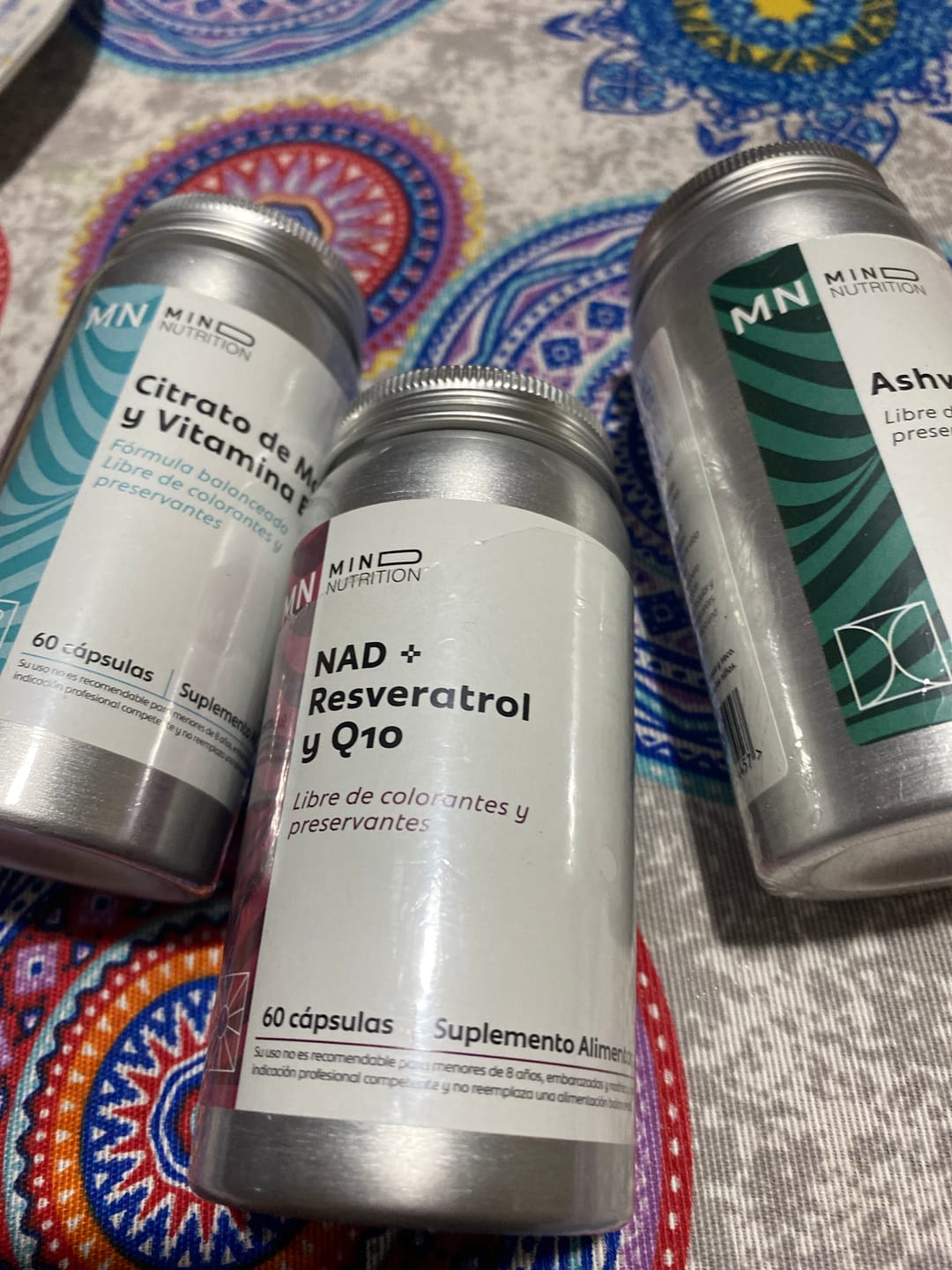 Customer photo review of NAD + Resveratrol y Q10