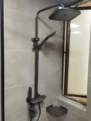 Customer photo review of Wismar - Smart Piano Bathroom Set - Rainfall Shower, Waterfall Tap & Hot/Cold Mixer Faucet