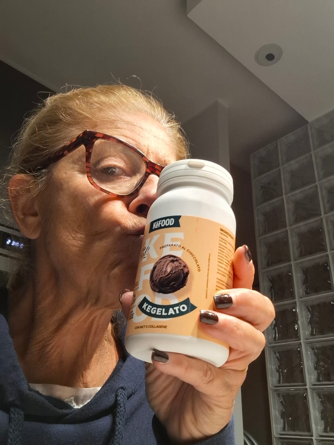 Customer photo review of KEGELATO - GELATO CHETO E PROTEICO SENZA ZUCCHERI AGGIUNTI