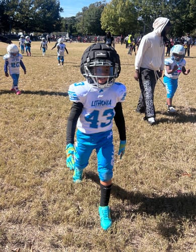 Customer photo review of Scooby-Doo Youth Football Cleats - Velocity 3.0 by Phenom Elite