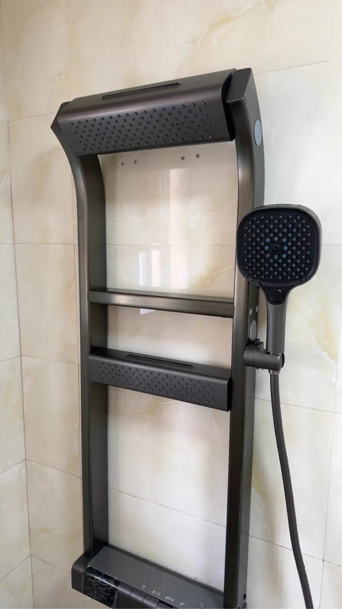 Customer photo review of New Arrival Luxury Bathroom Shower Set – Modern Style Shower System with Premium Features