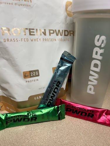 Customer photo review of PROTEIN PWDR