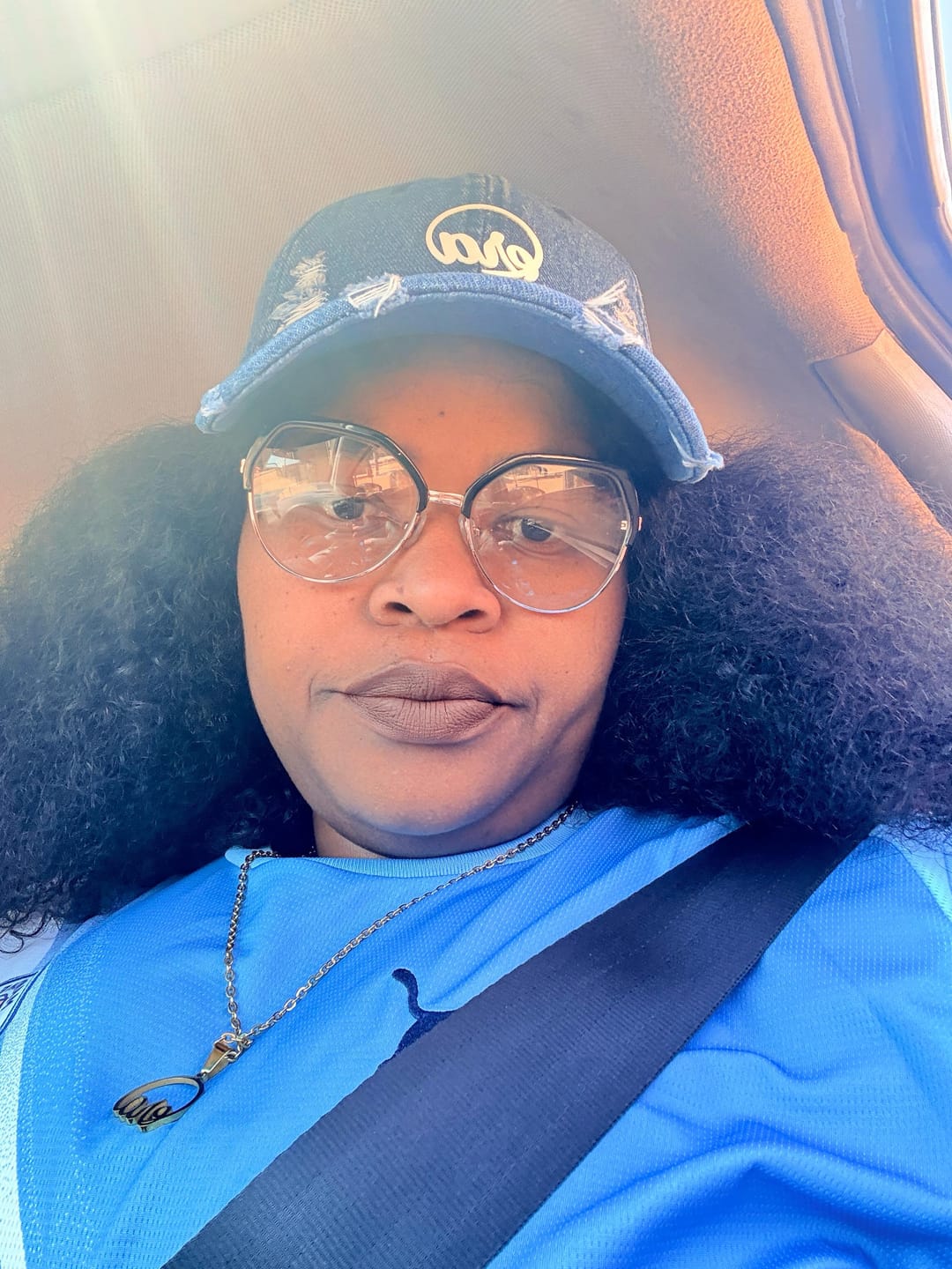 Customer photo review of Era Distressed Denim Cap
