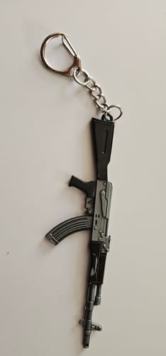 Customer photo review of RIFLE KEYCHAIN