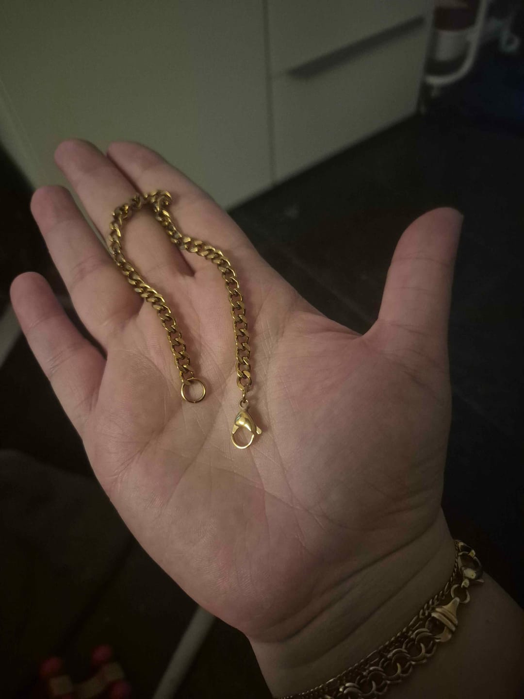Customer photo review of Maid's Hidden Fantasy Slip Chain