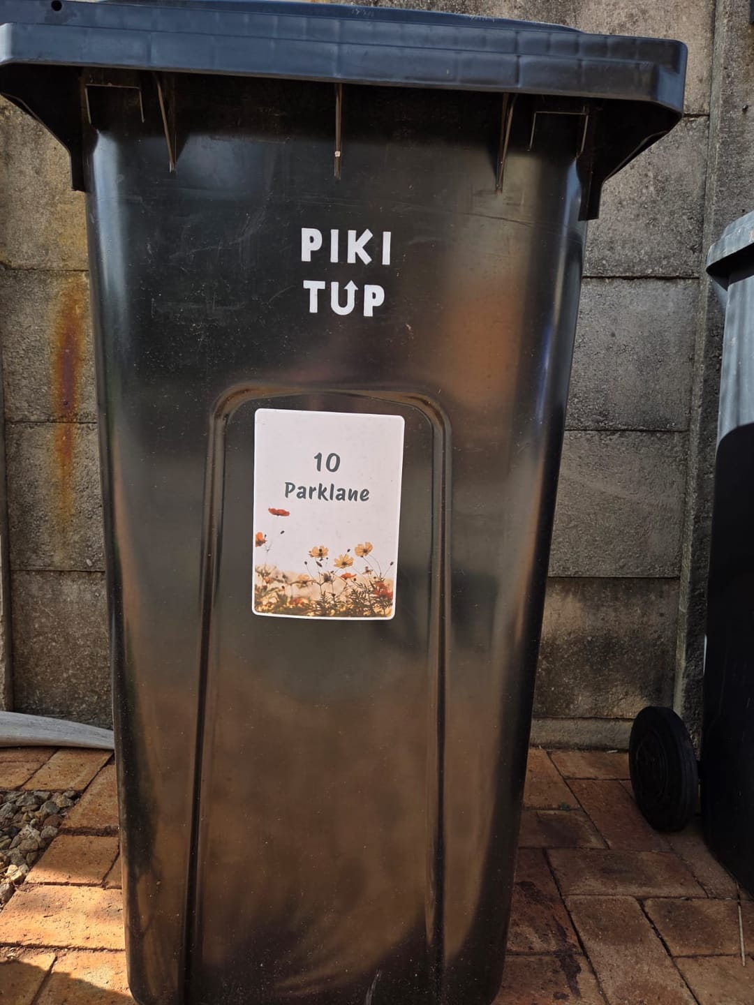 Customer photo review of Bin Label