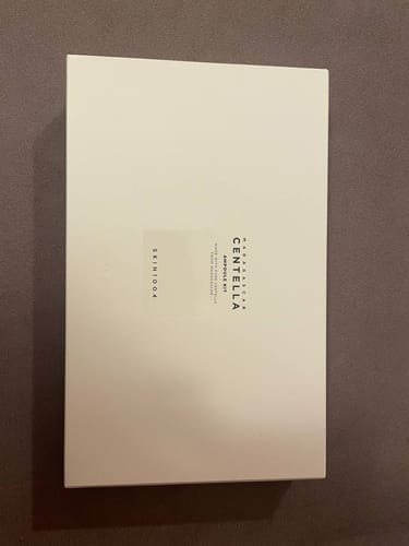 Customer photo review of Serumu komplekts ar centellu SKIN1004 Madagascar Centella Ampoule Kit