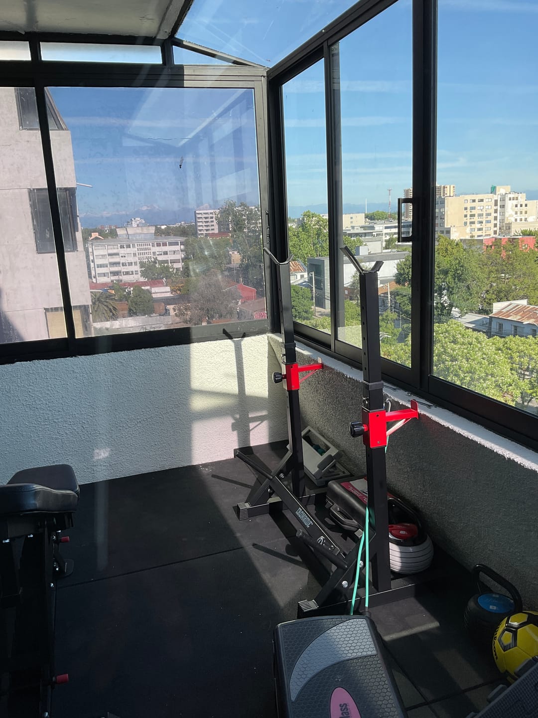 Customer photo review of Squat Rack IRONSIDE