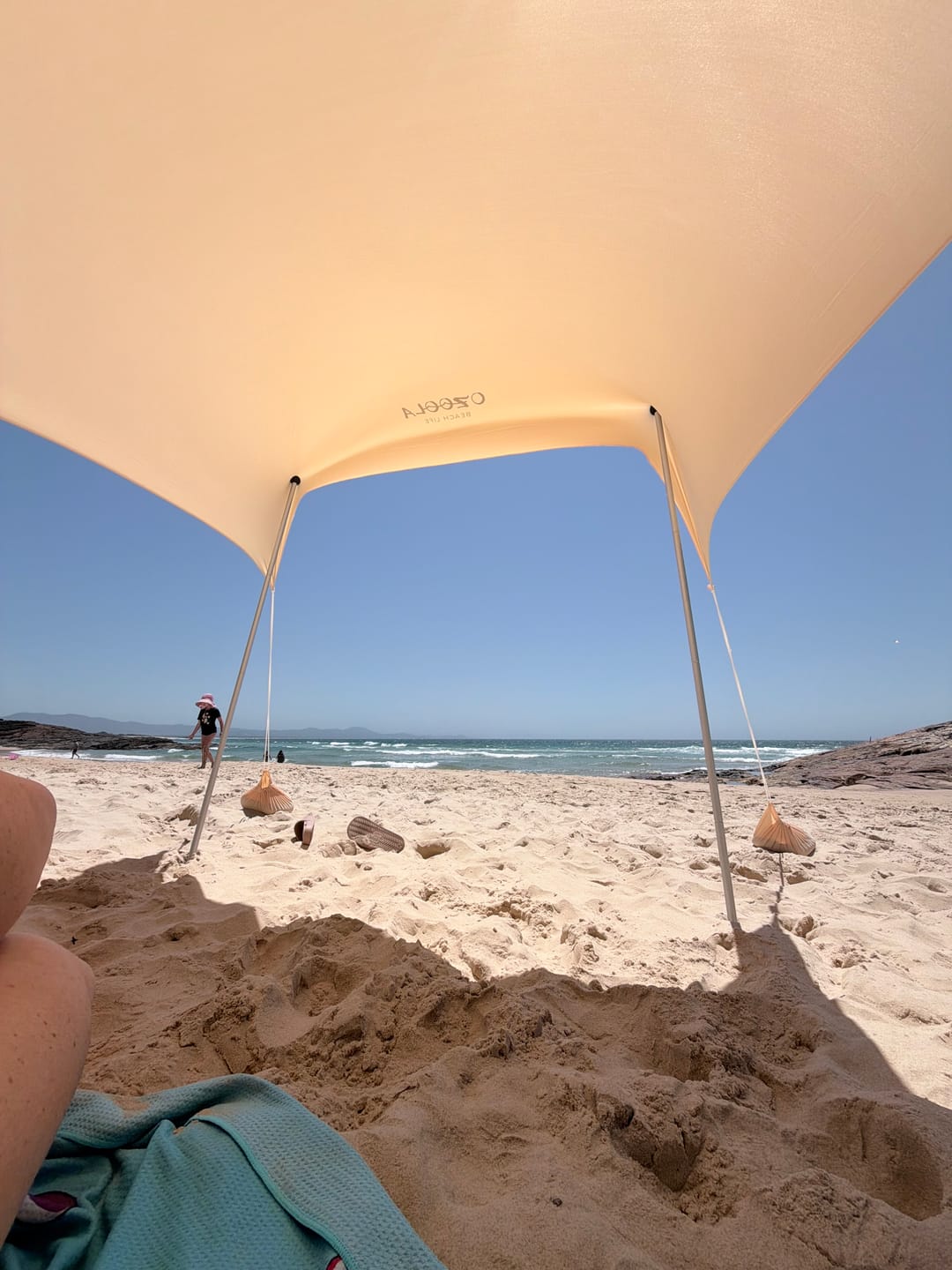Customer photo review of Peachy Beach Tent