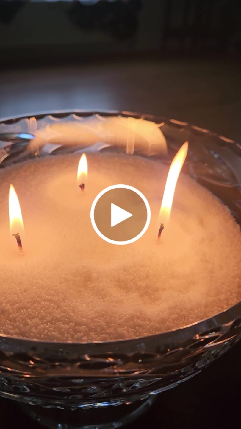 Customer video review of Candle Sand +30 wicks by Candlera®