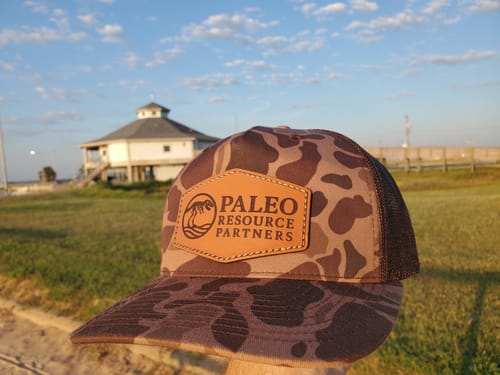 Customer photo review of Premium Custom Leather Patch Hats (Wholesale)