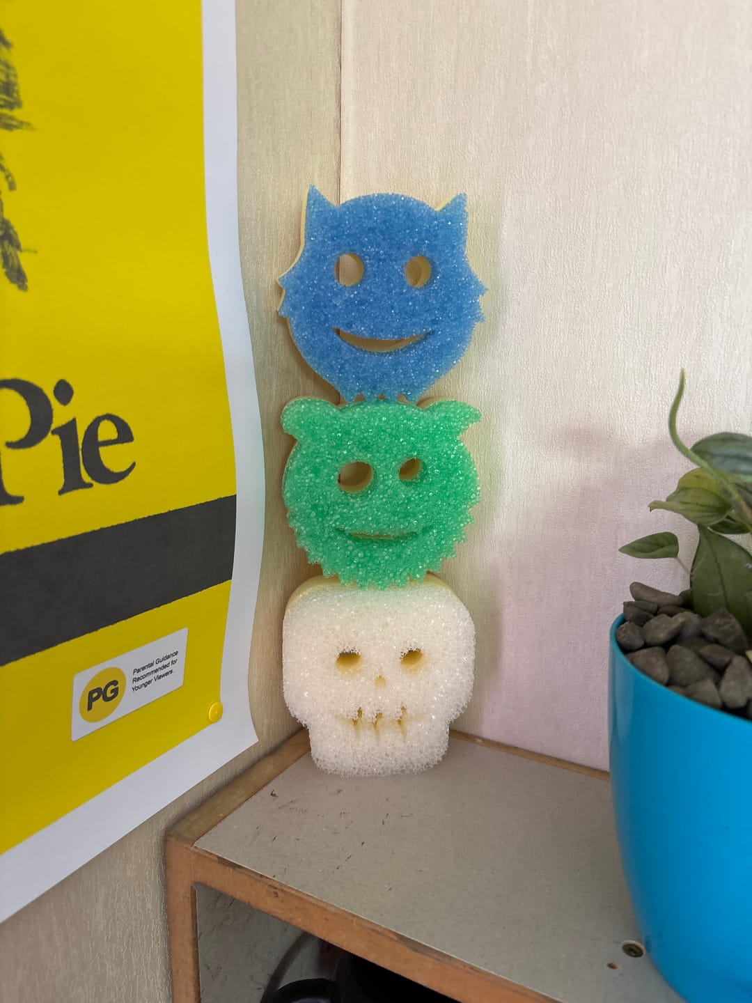 Customer photo review of Scrub Mommy Halloween Shapes 🎃 Special Edition 3-Pack! 🧟‍♂️