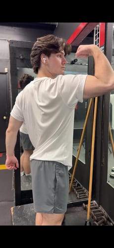 Customer photo review of Core Ultra-Soft Everyday Athletic Tee