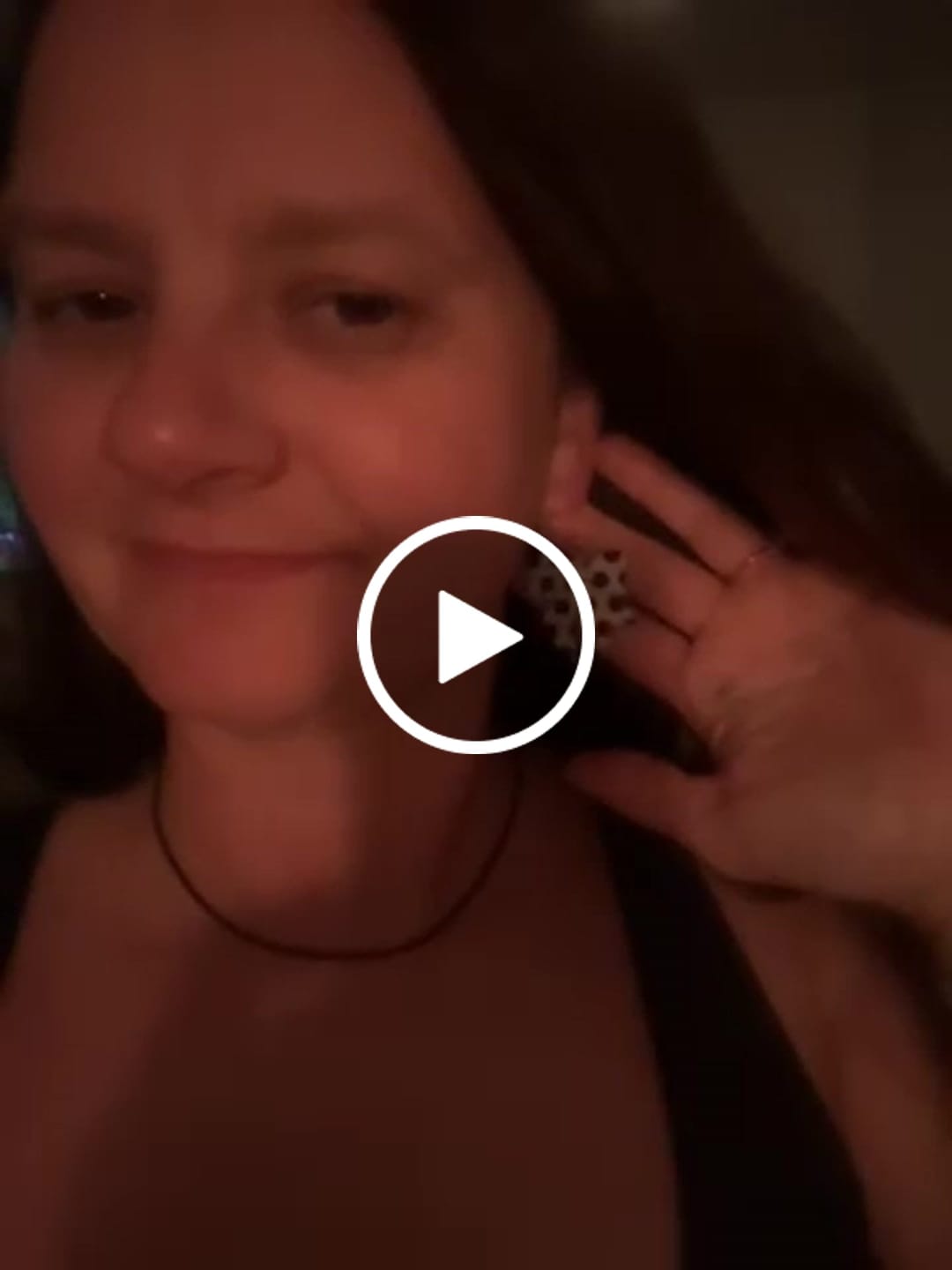 Customer video review of Teardrop Faux Druzy Studs Hypoallergenic Earrings for Sensitive Ears Made with Plastic Posts