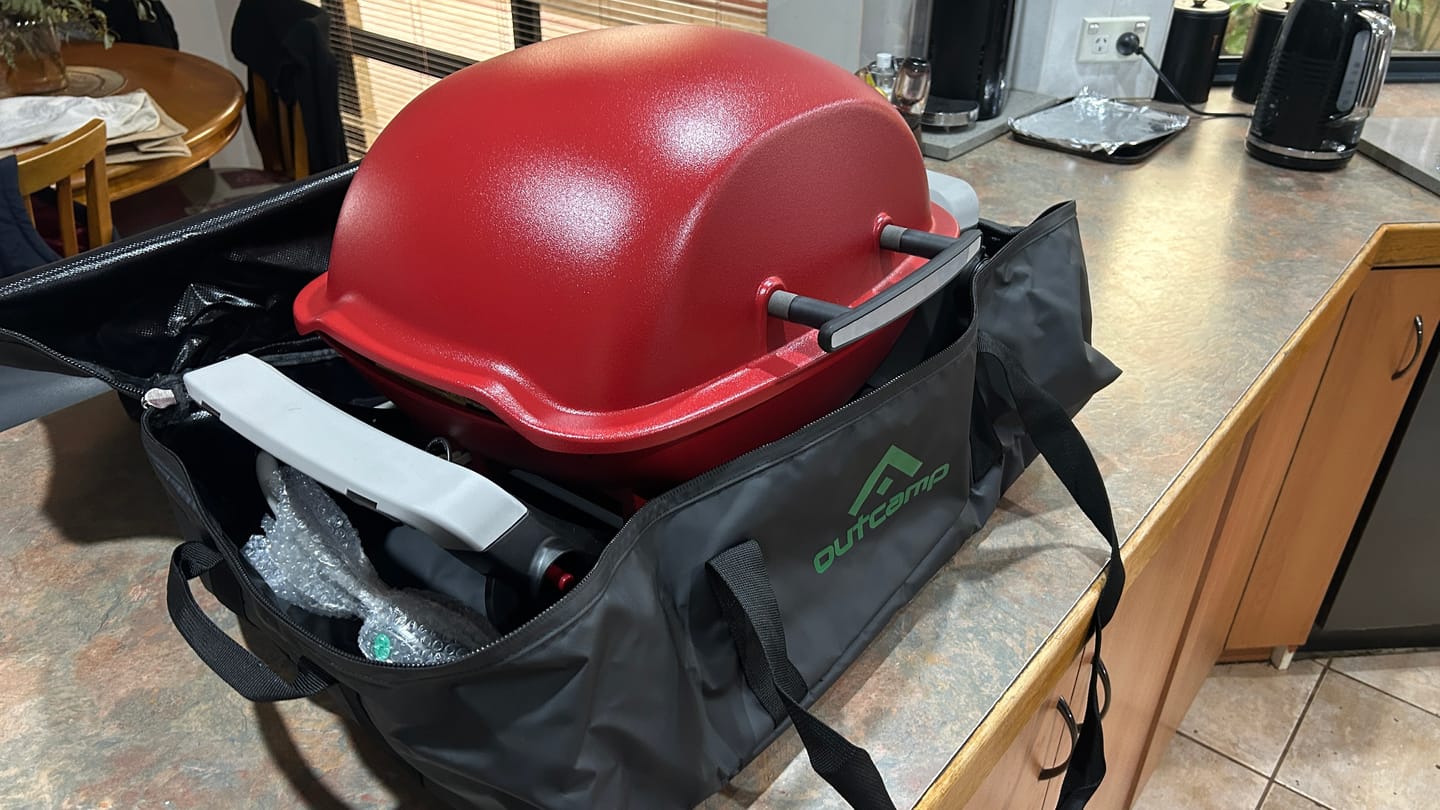 Customer photo review of Carry Bag To Suit the Weber Baby Q1000N, Q1200N, Q1000, Q1200 Q100