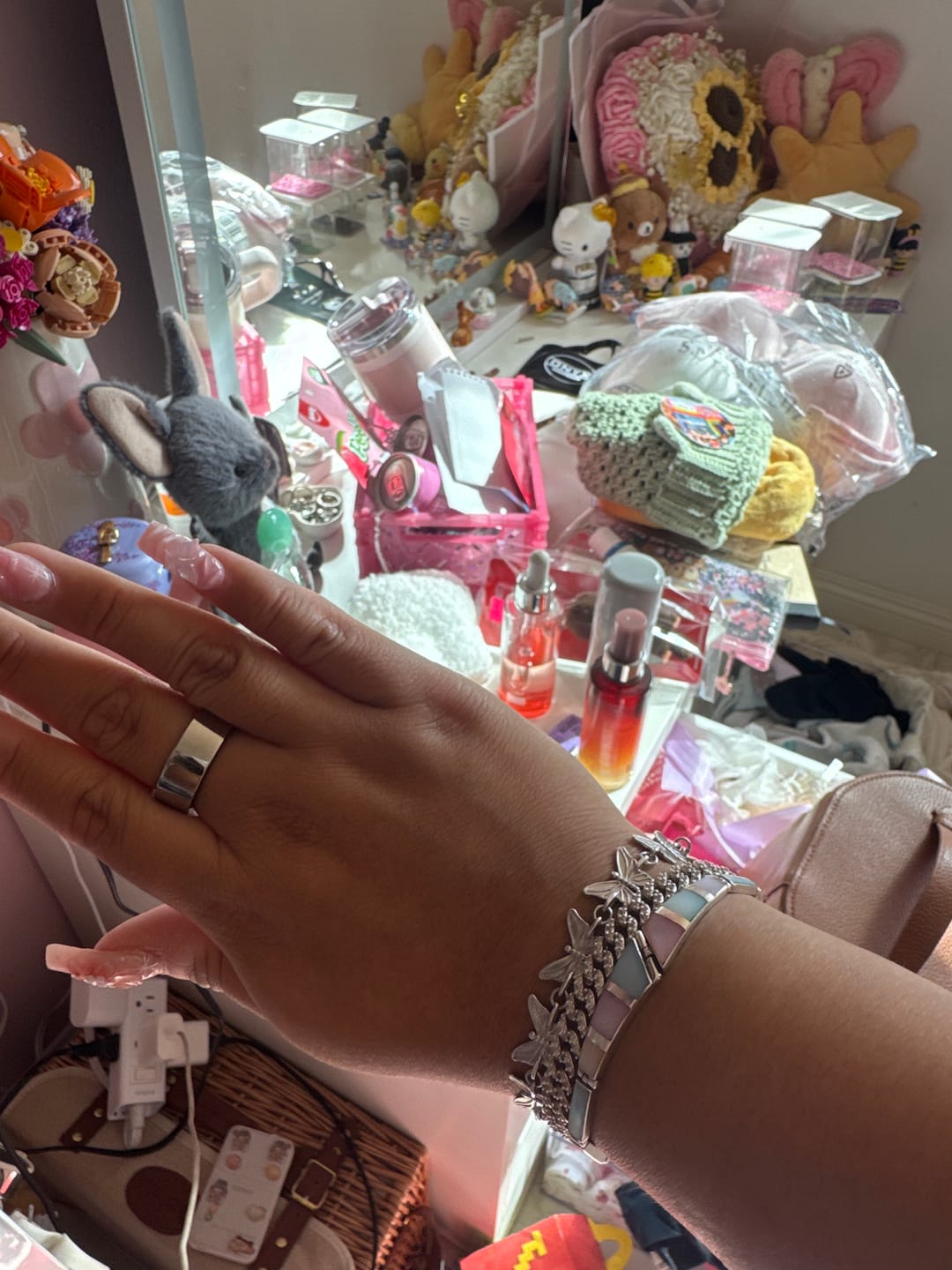 Customer photo review of BUTTERFLY BRACELET (ADJUSTABLE)