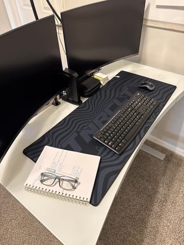 Customer photo review of WAVES DESK MAT