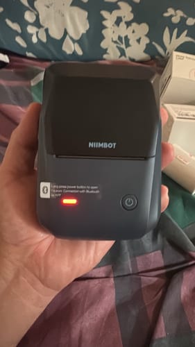 Customer photo review of NIIMBOT B1 Inkless Thermal Label Printer, Create Professional Business Labels with Ease