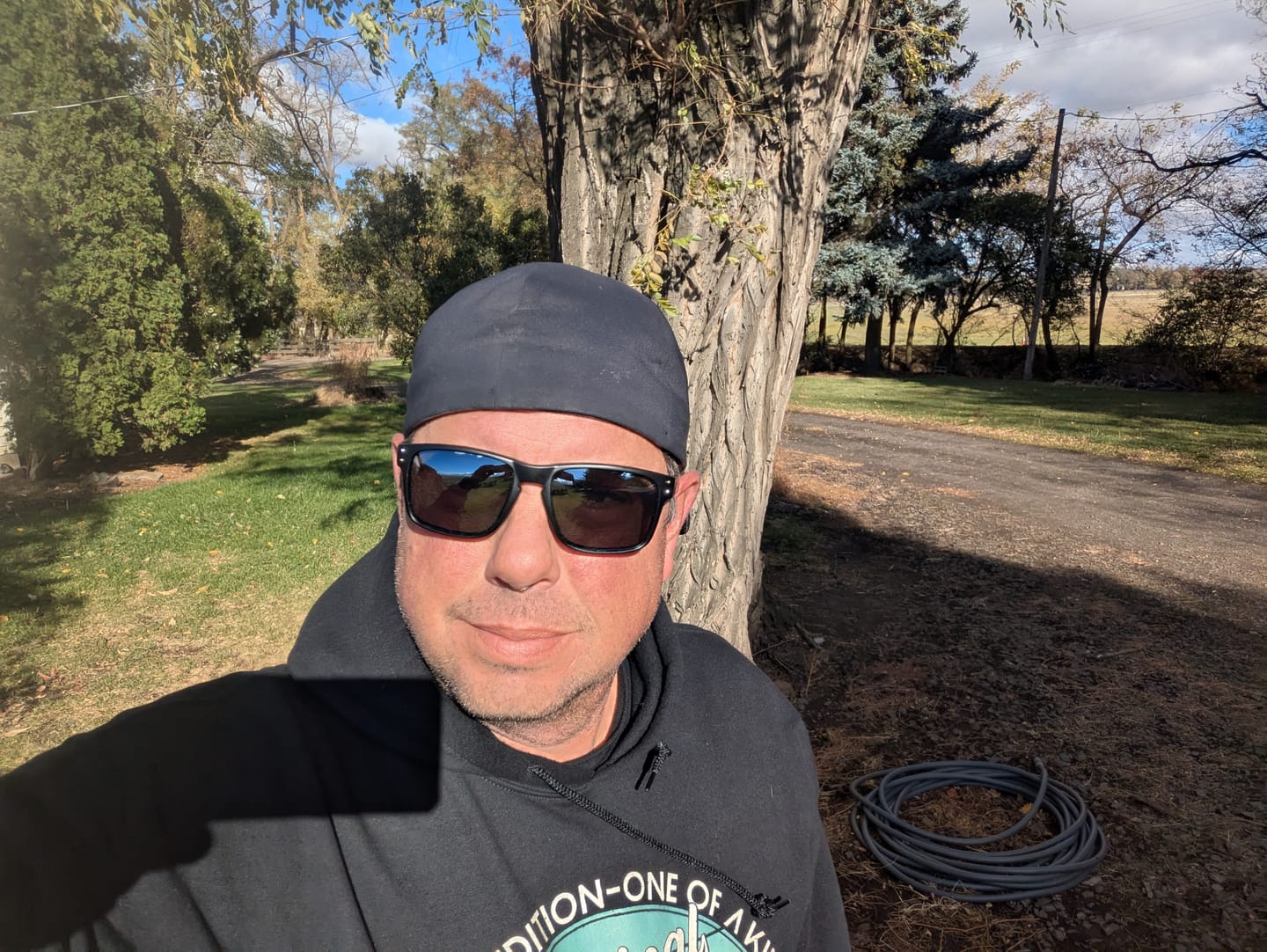 Customer photo review of 80Eighty® Polarized Sunglasses - Black Chrome