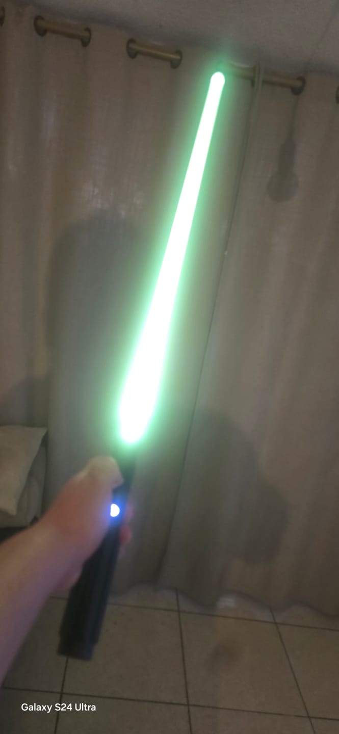 Customer photo review of Vader inspired Lightsaber