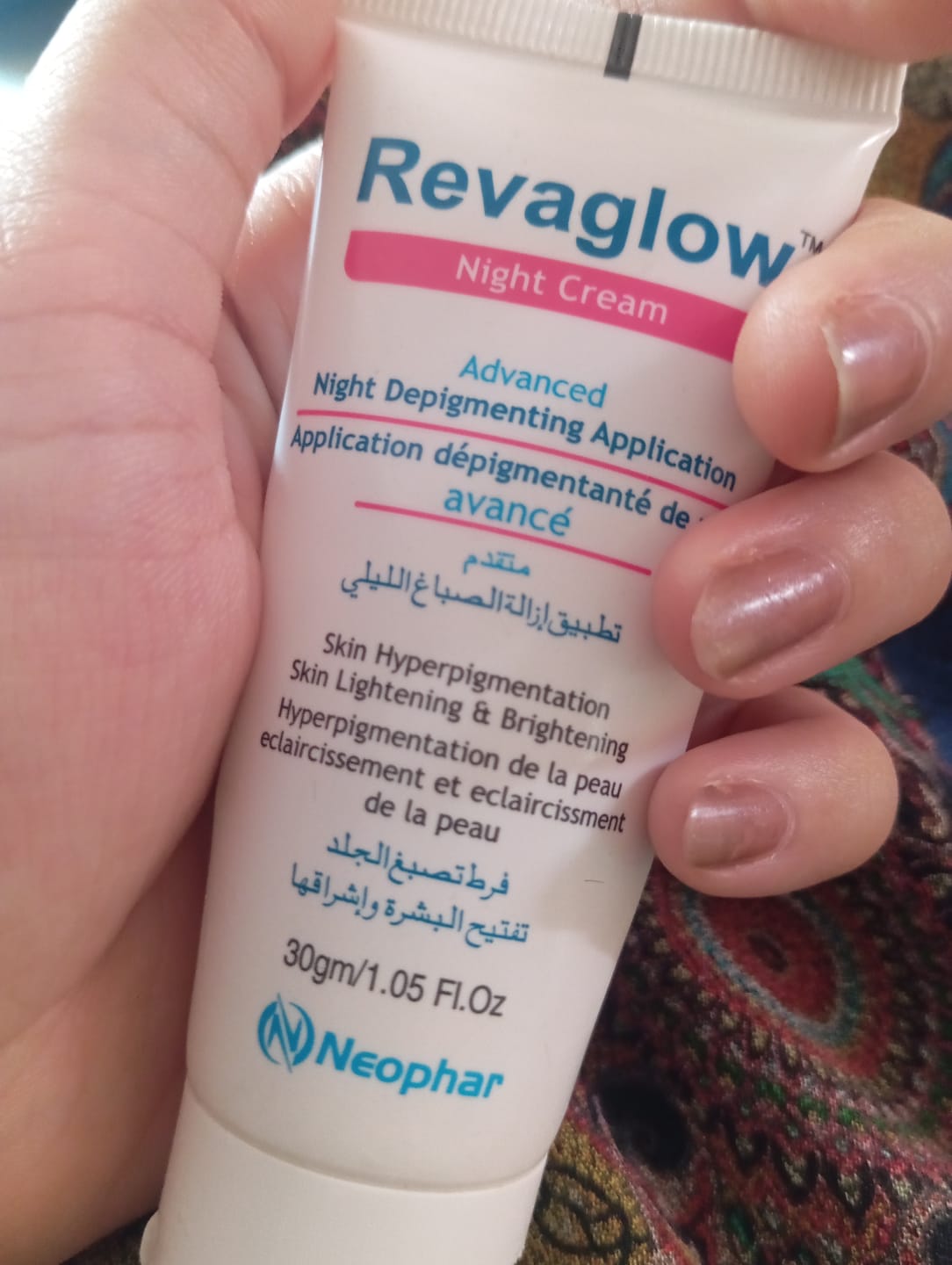 Customer photo review of Revaglow Night Cream