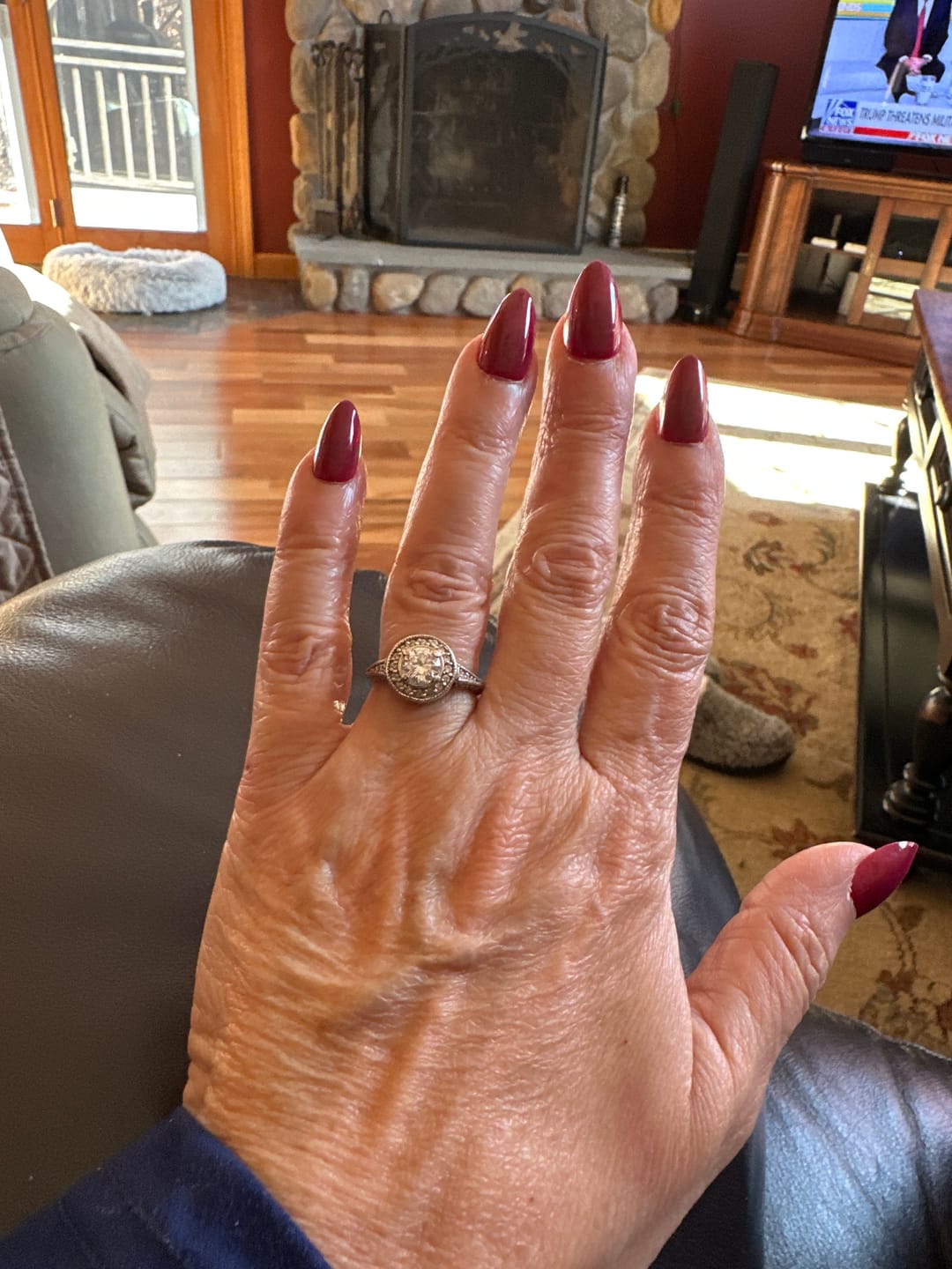Customer photo review of Burgundy