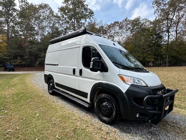 Customer photo review of Ram ProMaster Roof Rack - Premium - 136" High Roof