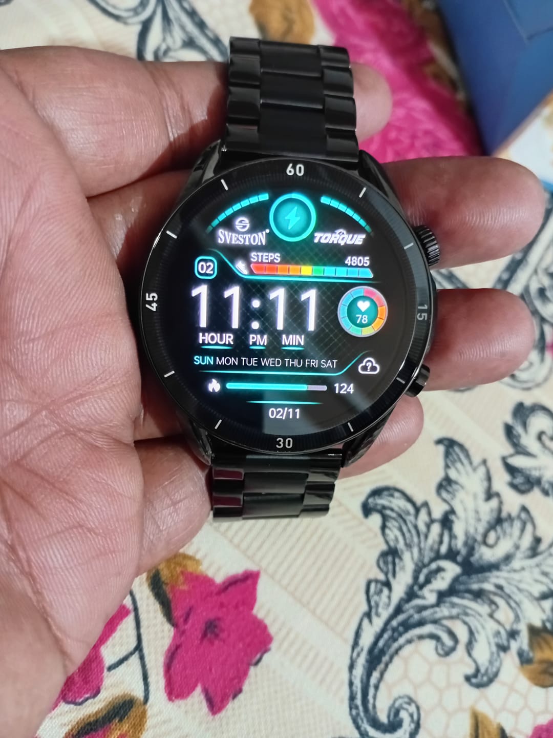 Customer photo review of Torque Chain Smartwatch