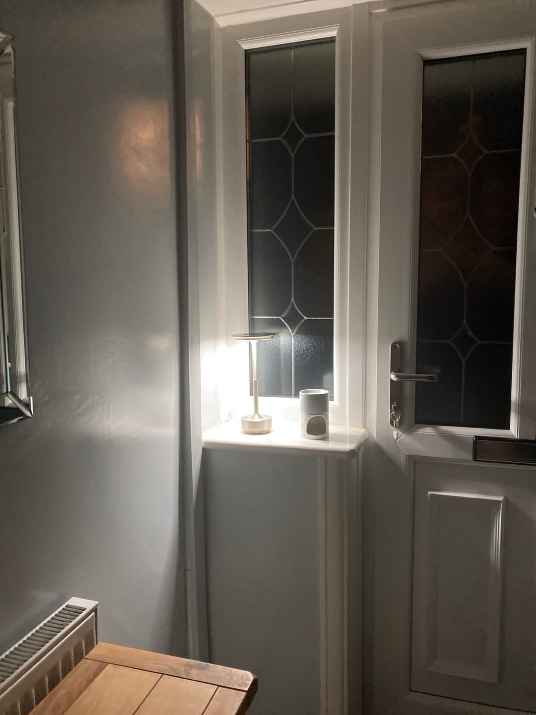 Customer photo review of Cordless Modern Aura Table Lamp - Cordless Table Lamp with Touch Control & Modern Nordic Design