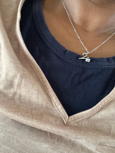 Customer photo review of Zodiac Necklace