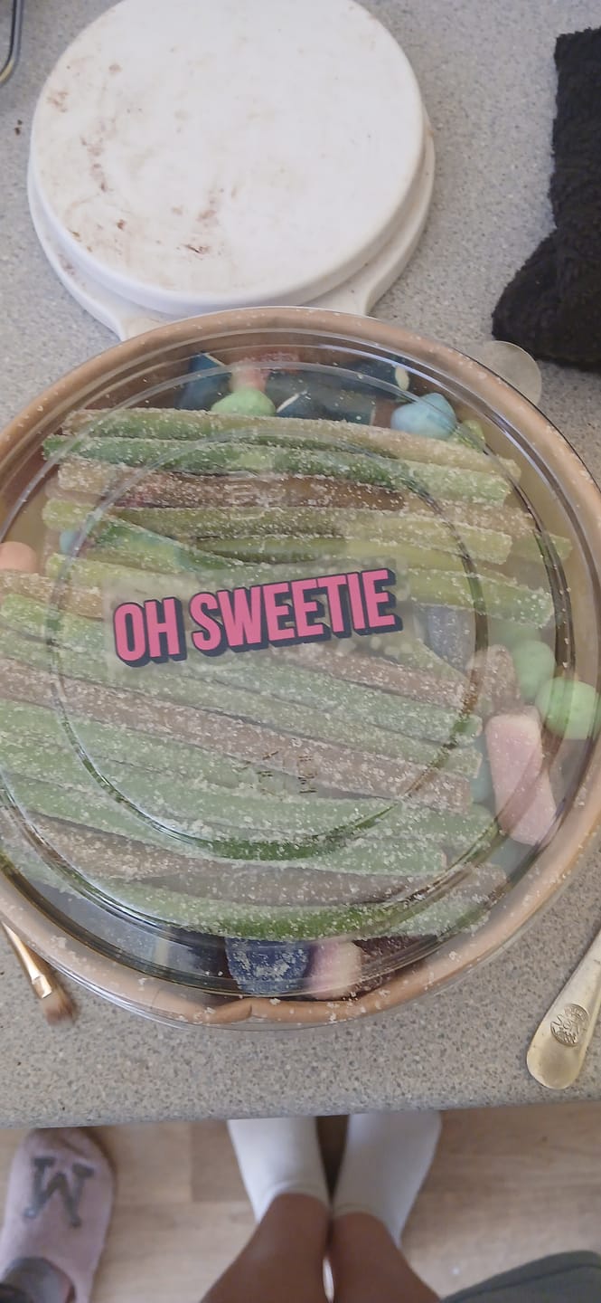 Customer photo review of Create Your Own Pick N Mix Bowl –  Choose 10 or 20 Sweets, Exactly How You Like It