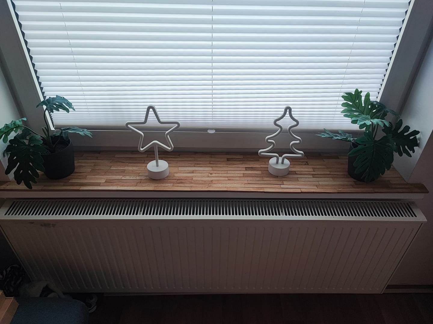 Customer photo review of 100 Stk Eiche Bastelklötzchen B - Ware 22 x 8 x 140 mm