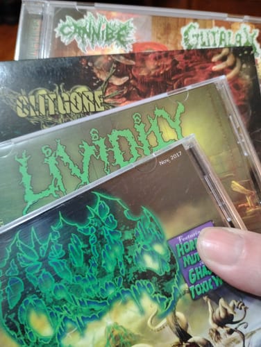 Customer photo review of Gore House Productions - 10 CD Grab Box