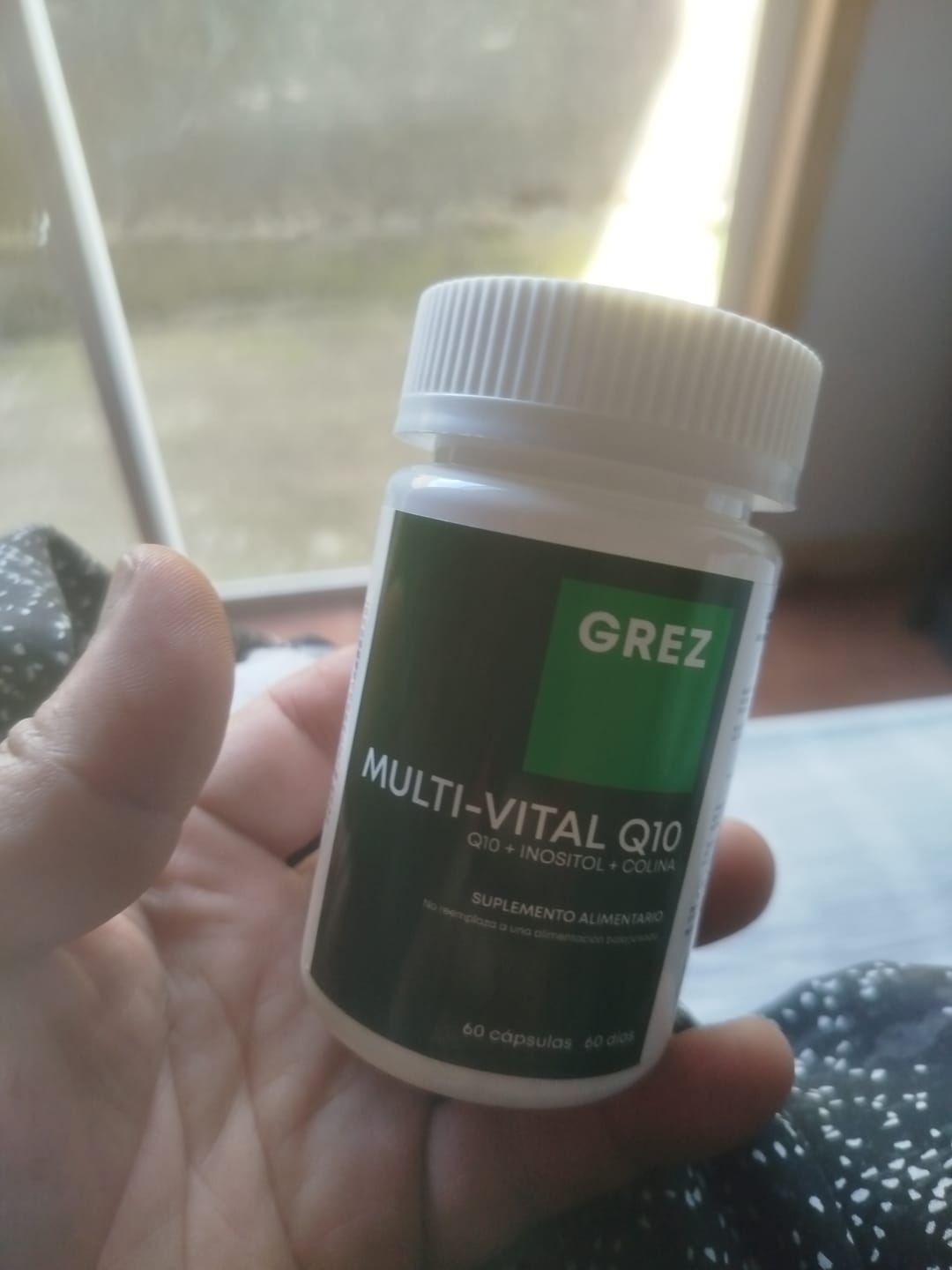 Customer photo review of MULTI-VITAL Q10 - Vitaminas + Q10 + Inositol + Colina - 30 cápsulas
