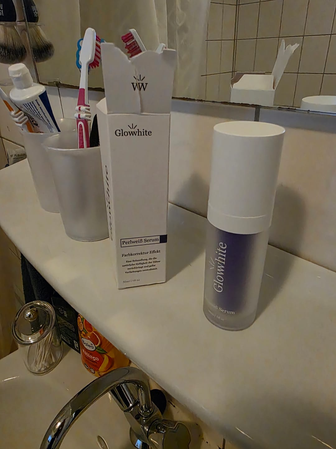 Customer photo review of Glowhite - Perlweiß Serum