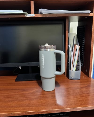 Customer photo review of Stanley Quencher ProTour Flip Straw Tumbler | 887ML