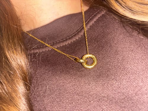 Customer photo review of The Strength Necklace