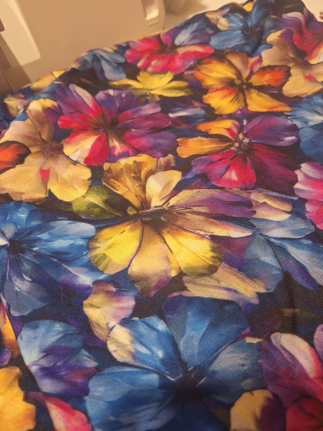 Customer photo review of Midnight Muse Viscose Twill Fabric