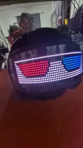 Customer photo review of Casque vélo LED connecté ShineControl