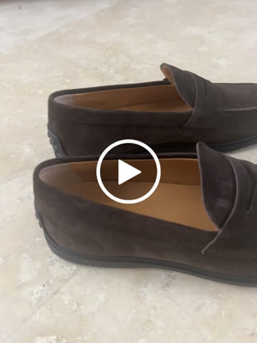Customer video review of Tod's 'Gomma' Loafers