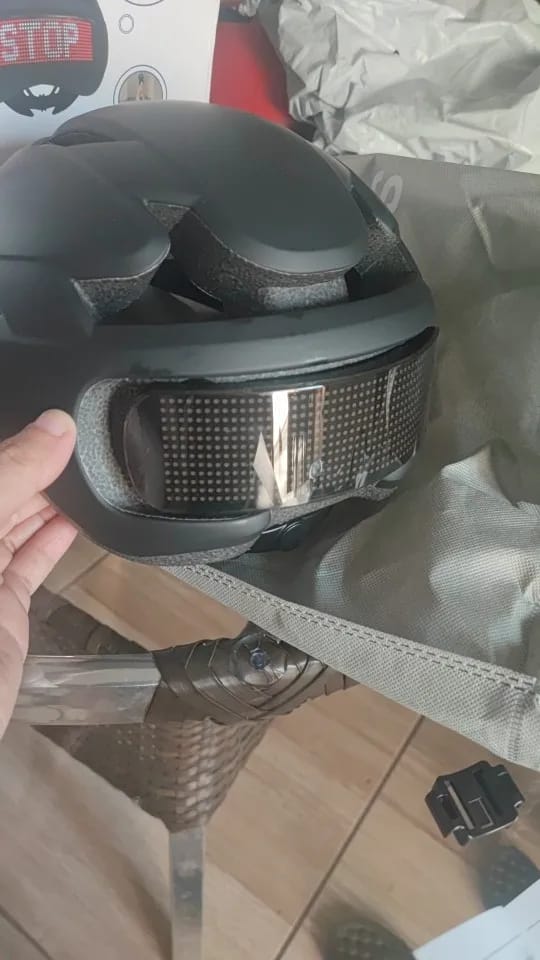 Customer photo review of Casque vélo LED connecté ShineControl