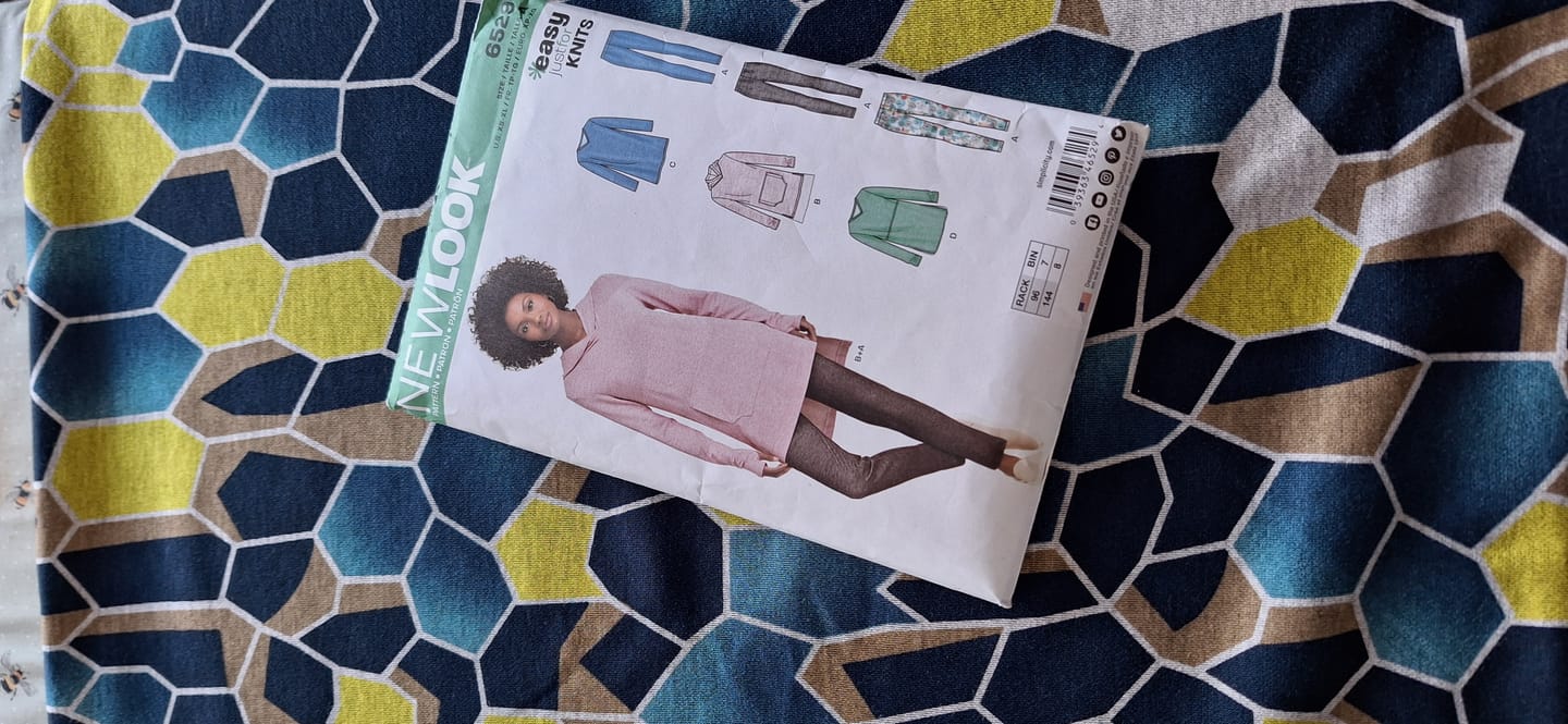 Customer photo review of Modern Mosaic Digital Modal-Touch Jersey Fabric