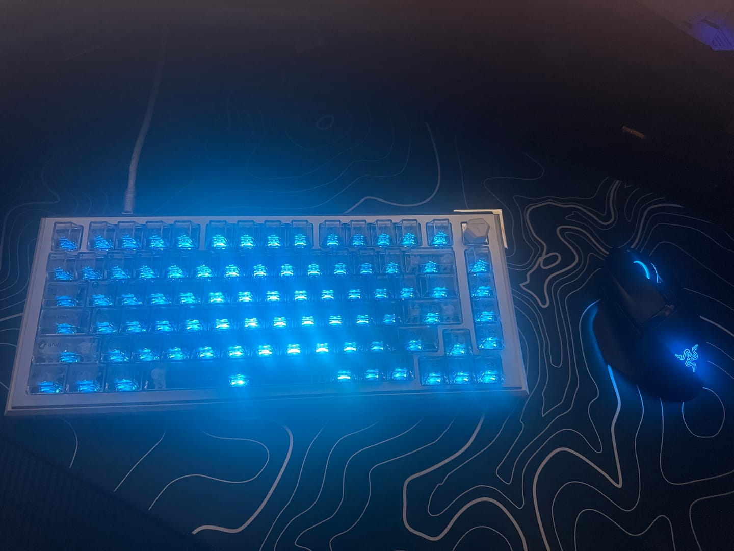 Customer photo review of A75 Ultra HE Magnetic Switch Keyboard- The key to be ace