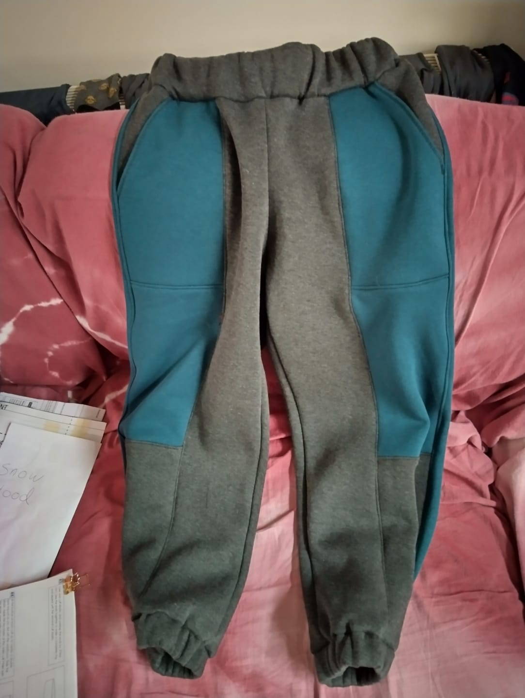 Customer photo review of Plain Sweatshirt Fabric
