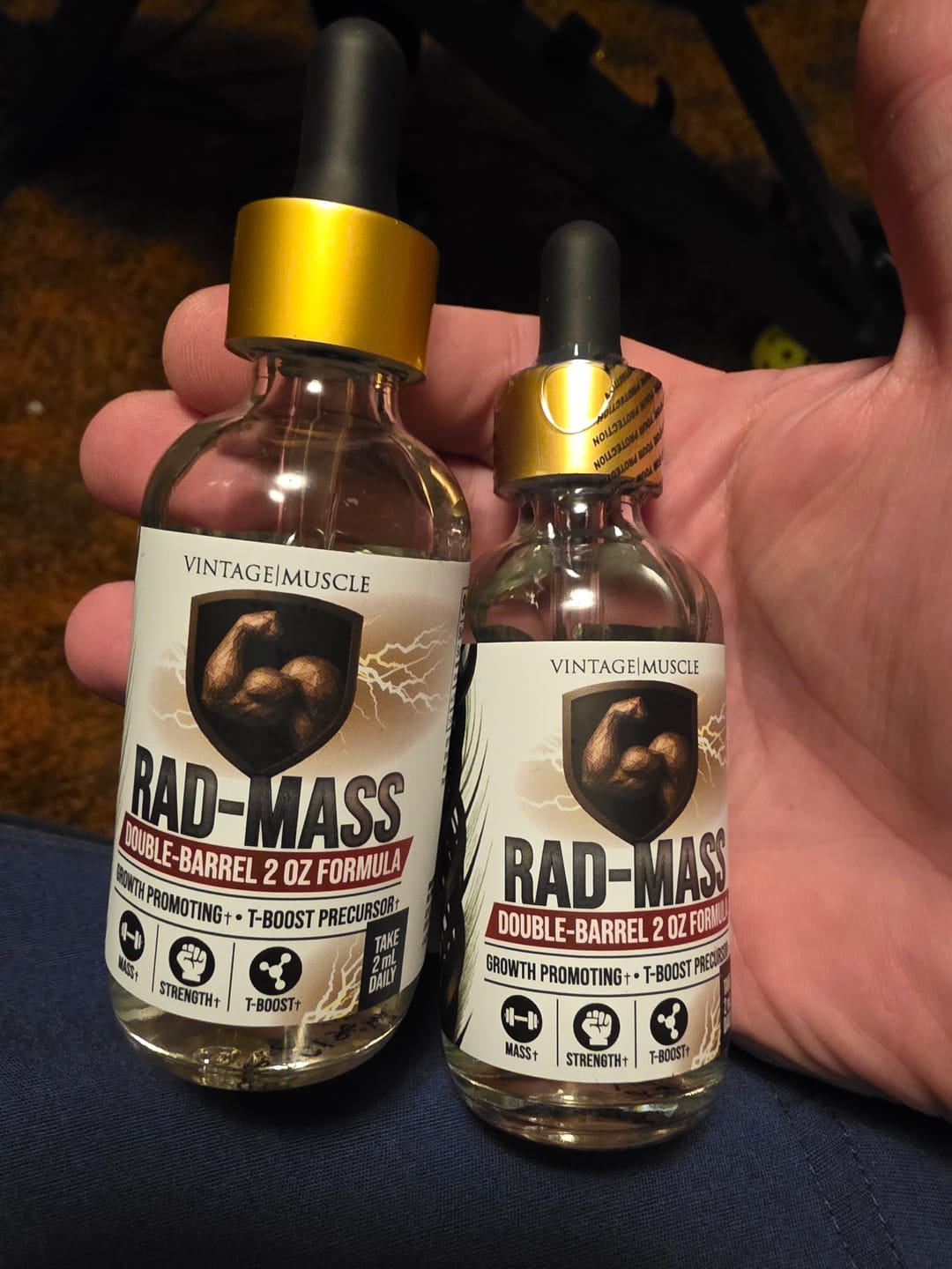 Customer photo review of RAD-Mass - Testosterone Precursor