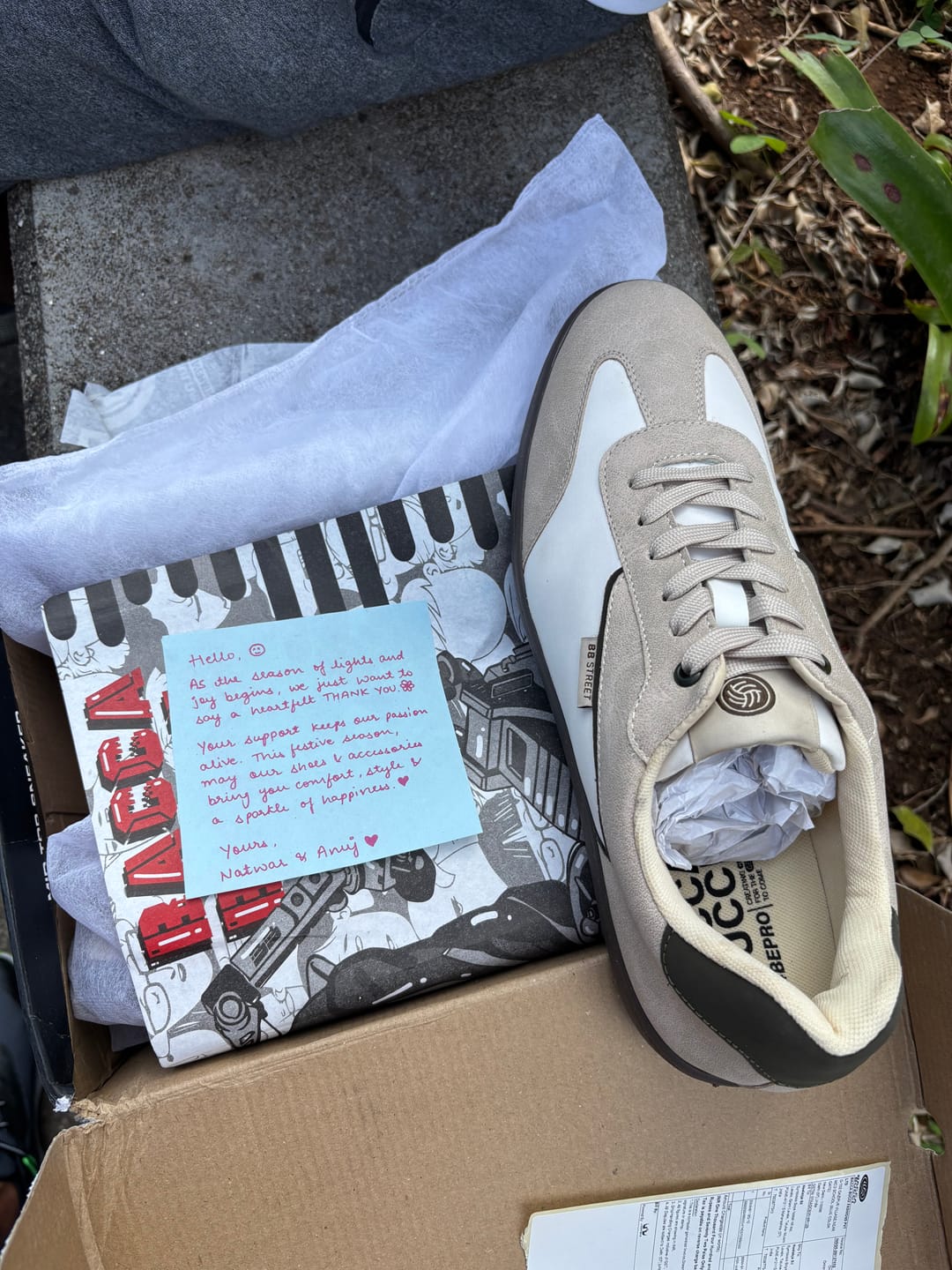 Customer photo review of Bacca Bucci MOJO Men's Low Top Sneakers