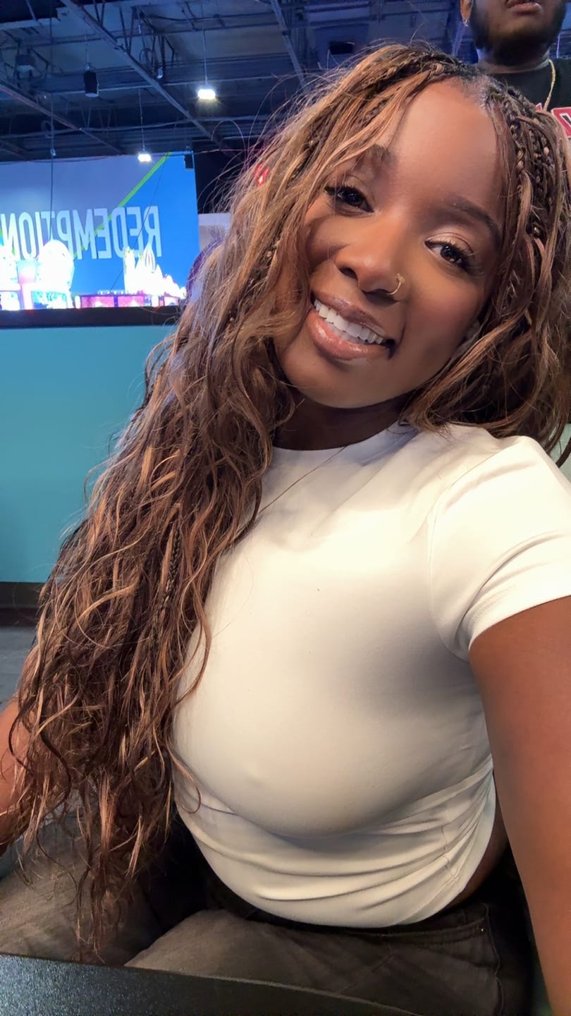 Customer photo review of #4/#30 Mix Color Blend Body Wave Bulk Human Braiding Hair