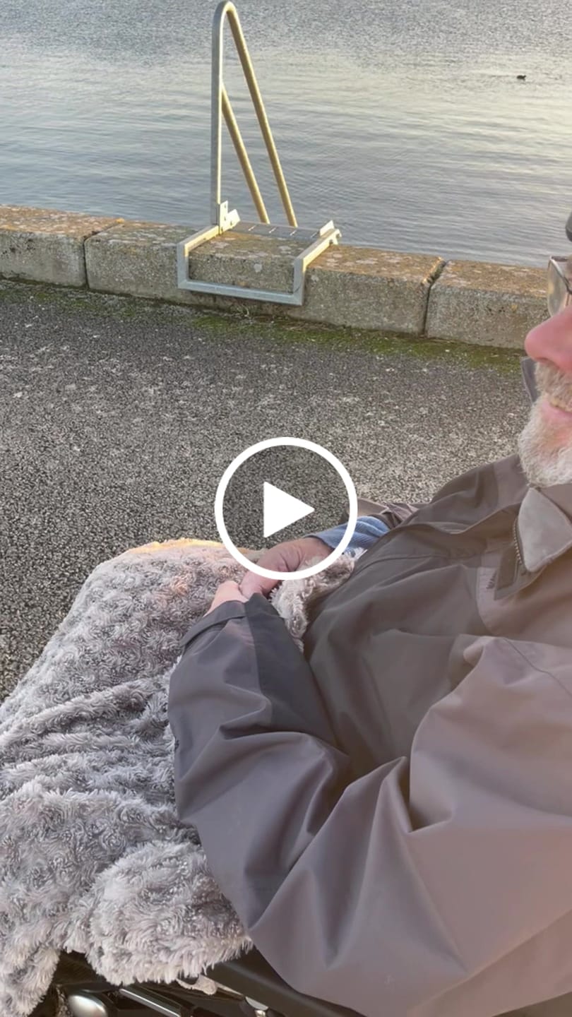 Customer video review of Carer Control Accessory for Electric Wheelchairs