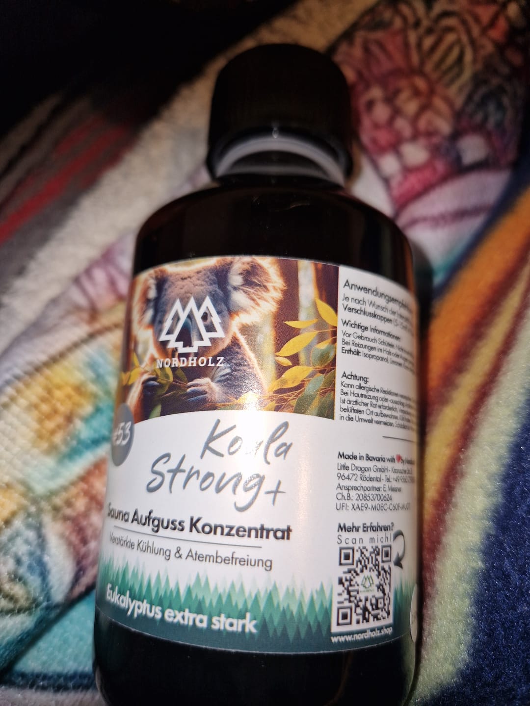 Customer photo review of Sauna Aufguss Konzentrat #53 Koala Strong+