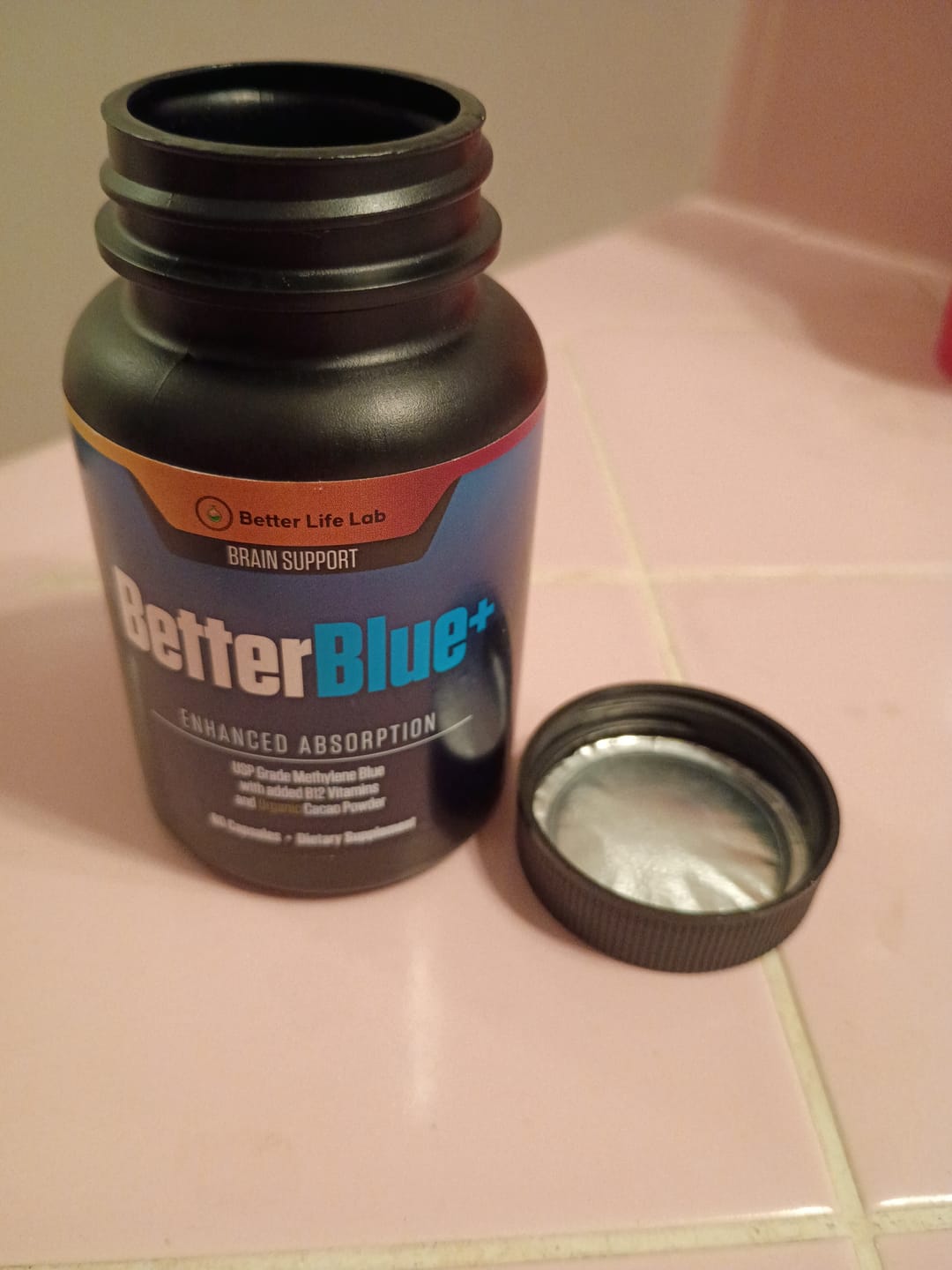 Customer photo review of Methylene Blue Capsules & Tinctures Combo Pack – Cognitive Support & Cellular Energy Boost